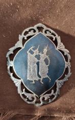 Te koop: vintage Siam sterling zilveren broche, Sieraden, Tassen en Uiterlijk, Broches, Ophalen of Verzenden, Zo goed als nieuw
