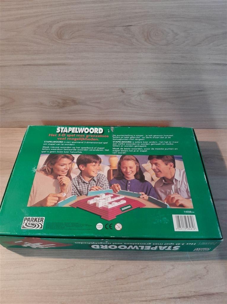 Stapelwoord - s6004, Hobby en Vrije tijd, Gezelschapsspellen | Bordspellen, Verzenden, Zo goed als nieuw
