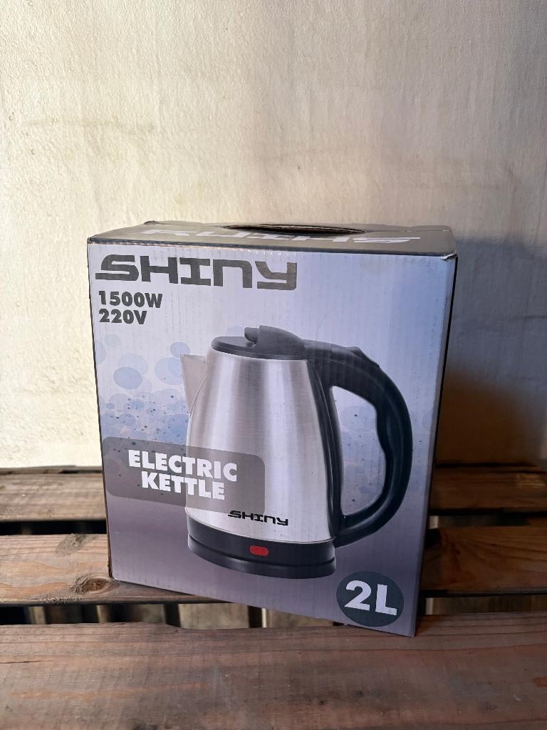 Waterkoker - nieuw, 1 tot 2 liter, Ophalen of Verzenden, Nieuw, Rvs
