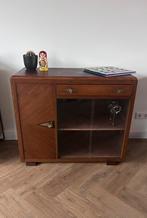 Vintage vitrinekastje ‘Art Deco’ stijl, Gebruikt, Met deur(en), Art Deco, 25 tot 50 cm