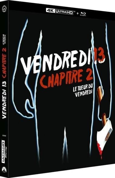 Friday the 13th Ch. 2 4K UHD/Ultra HD Blu-Ray FR NLO Geseald, Cd's en Dvd's, Blu-ray, Ophalen of Verzenden, Nieuw in verpakking