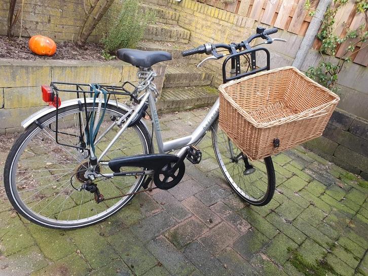 Fiets vrouwen / dames, Fietsen en Brommers, Fietsen | Dames | Damesfietsen, Gebruikt, Overige merken, Versnellingen, 53 tot 56 cm