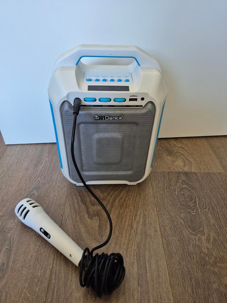 iDance Party Speaker met Microfoon - Karaoke Plezier!, Ophalen, Gebruikt, Complete set