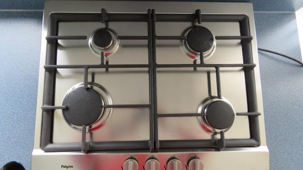 kookplaat (inbouw), Ophalen, Gebruikt, 4 kookzones, Inbouw