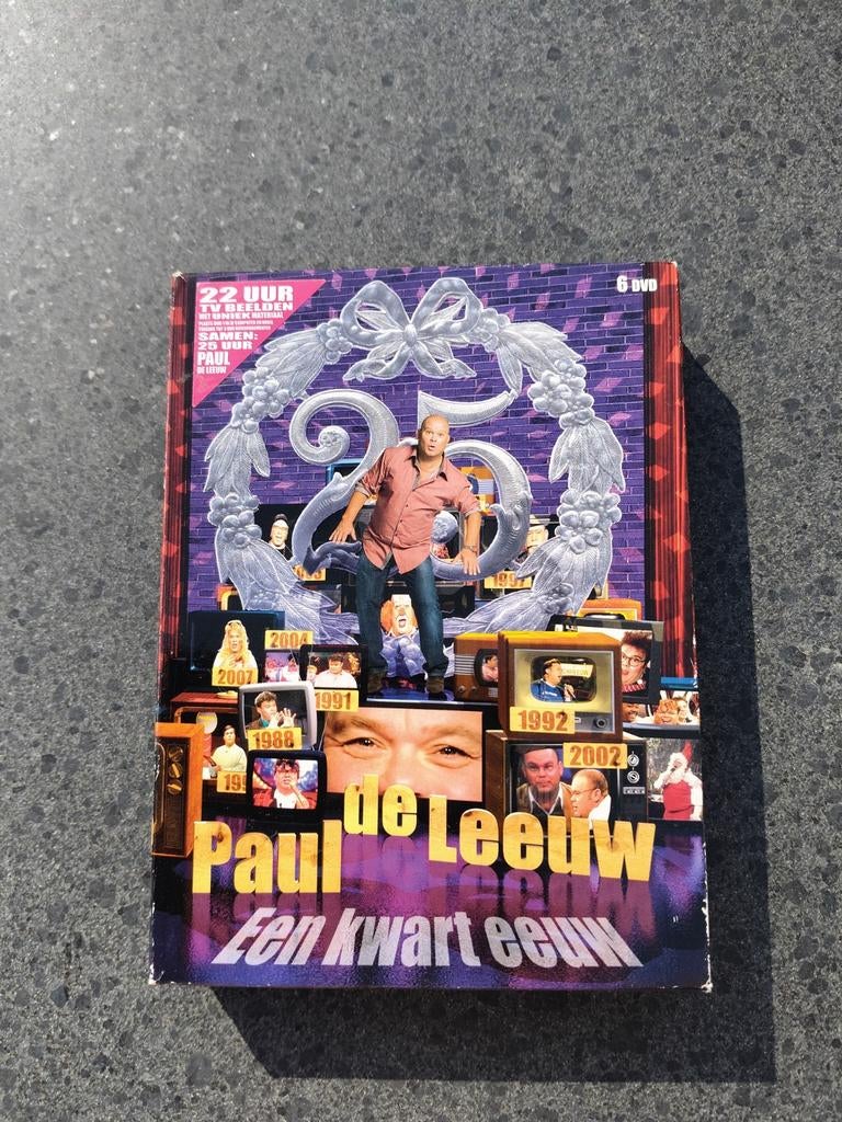 Paul de Leeuw/ een kwart eeuw / 6 cd's, Ophalen of Verzenden, Speelkaart(en)