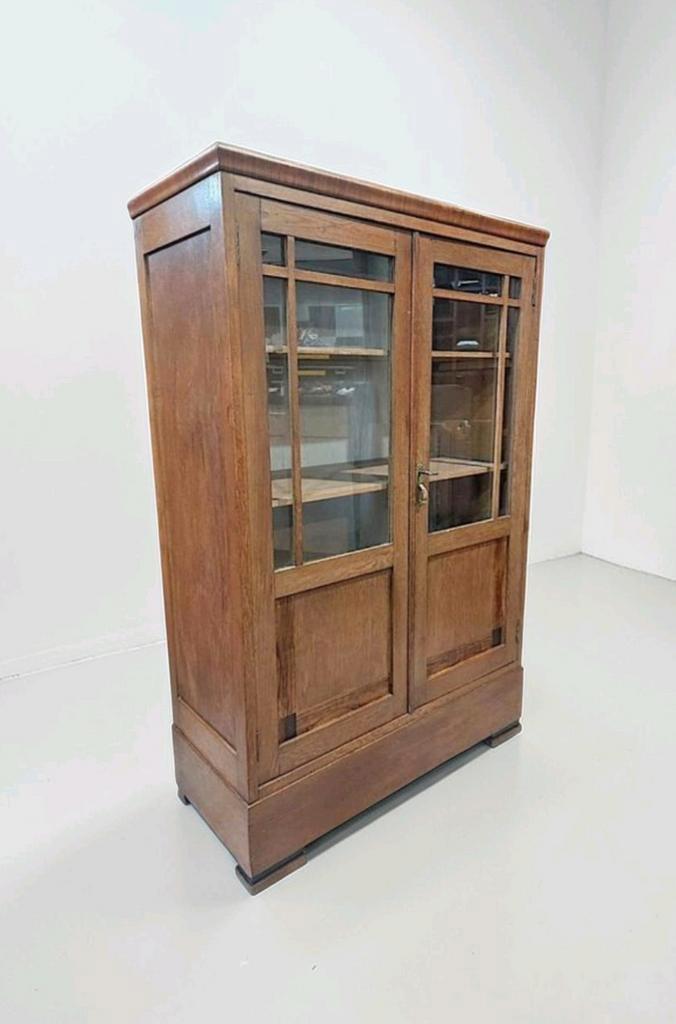 antieke kastje Art Deco boekenkast, Antiek en Kunst, Antiek | Meubels | Kasten, Ophalen
