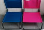 Strand-/campingstoeltjes 2 stuks zgan € 15,00, Ophalen of Verzenden, Zo goed als nieuw, Campingstoel