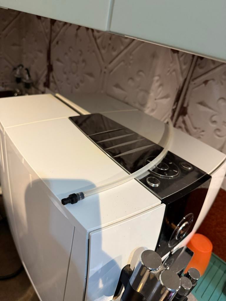 Jura Impression S9 koffiemachine, Witgoed en Apparatuur, Koffiezetapparaten, Gebruikt, Koffiemachine, Koffiebonen, Ophalen