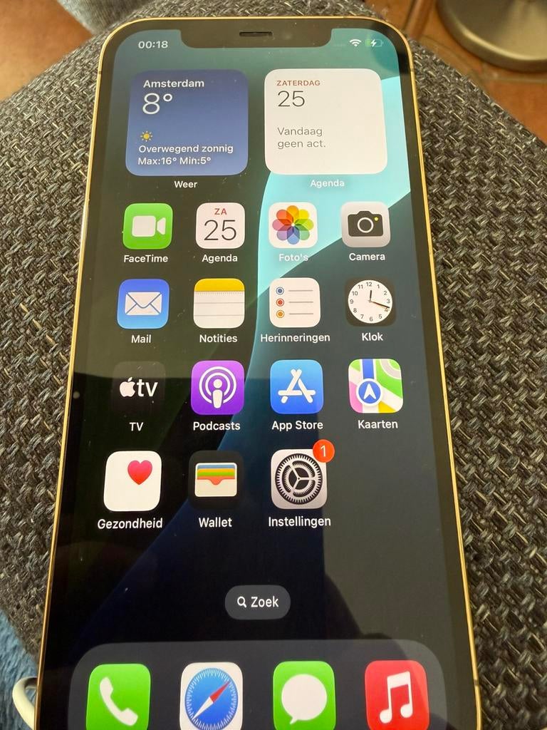 Iphone 12 Pro Max 256 GB, 256 GB, 86 %, Zo goed als nieuw, Goud