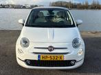 Fiat 500 0.9 TwinAir Turbo Lounge/Cilma/parksnr/NL/Pano, Voorwielaandrijving, Gebruikt, Leder en Stof, Origineel Nederlands