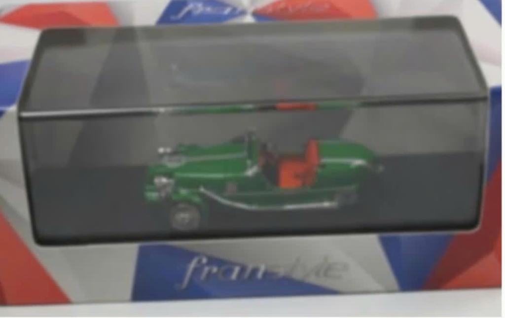 CITROEN 2CV LOMAX 3 wieler Groen # 7 1/43 FRANSTYLE ref.0023, Verzenden, Nieuw, Auto, Overige merken