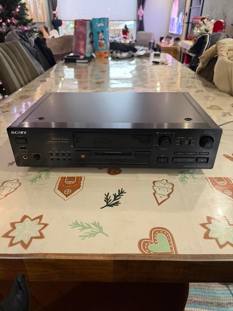 Sony Minidisc MDS-JB920qs incl originele afstandsbediening, Audio, Tv en Foto, Ophalen of Verzenden, Minidisc-speler