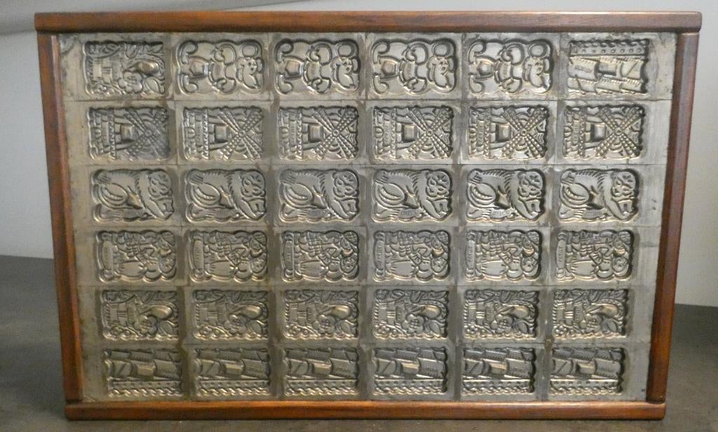 Kwatta - chocolademal in houtenlijst [2066], Verzamelen, Ophalen, Gebruikt, Overige typen