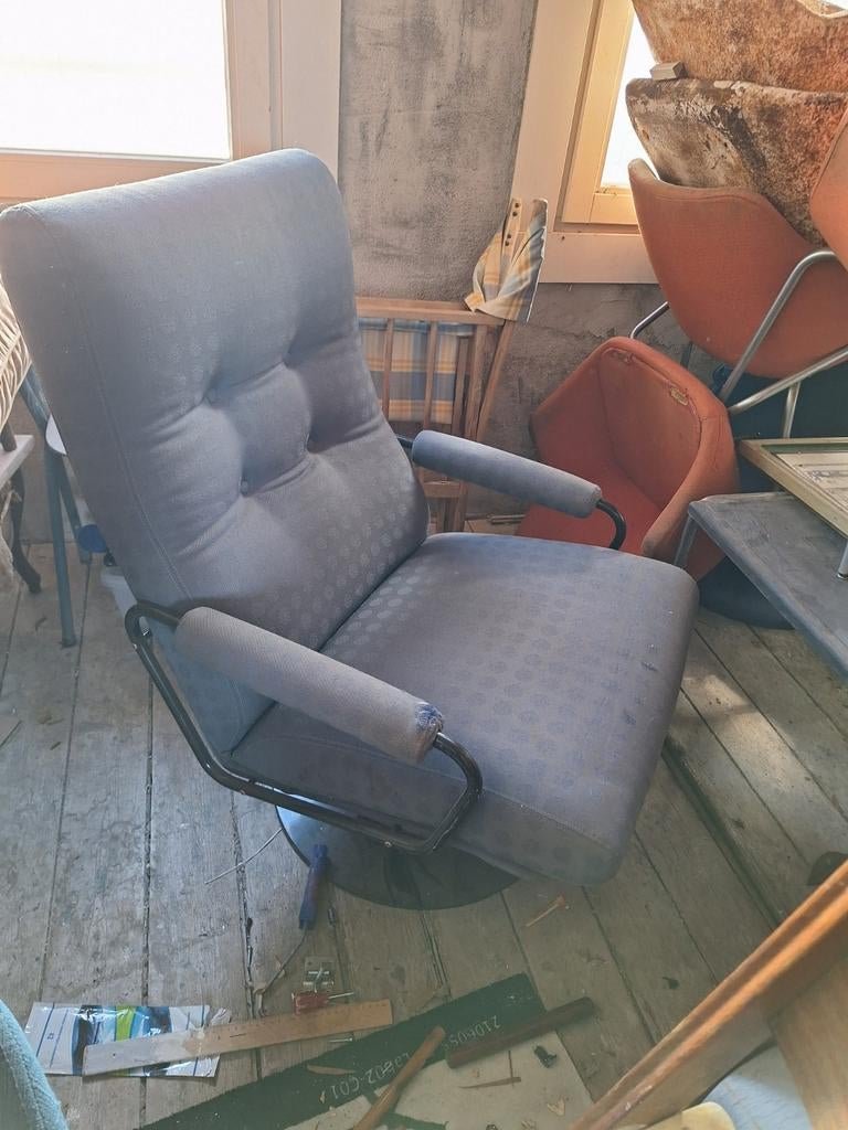 Jan des Bouvrie vintage fauteuil heel comfortabel, Huis en Inrichting, Fauteuils, Ophalen, Gebruikt, 75 tot 100 cm, 50 tot 75 cm