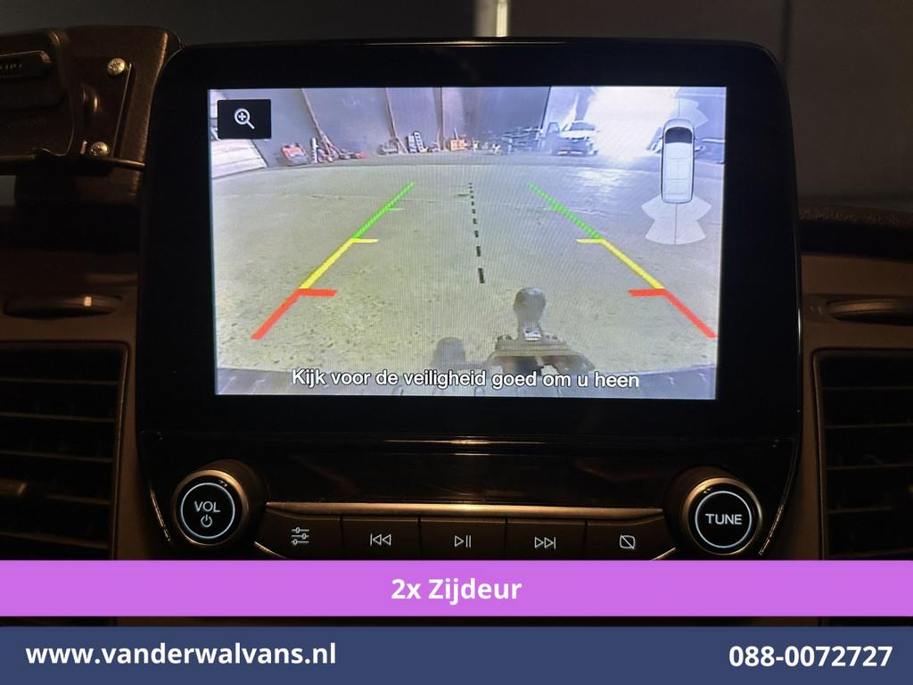 Ford Transit Custom 2.0 TDCI 130pk L1H1 Euro6 Airco | 2x zij, Auto's, Voorwielaandrijving, Stof, 4 cilinders, 2500 kg