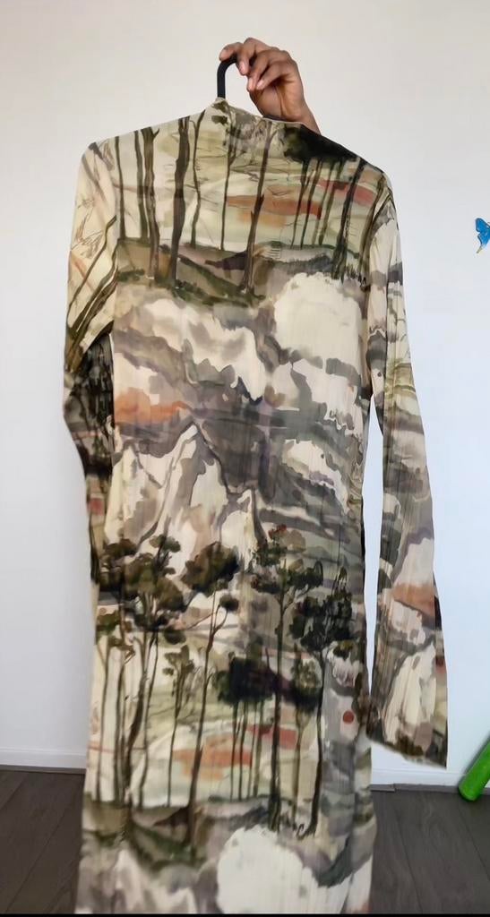 Jurk te koop, Kleding | Dames, Jurken, Ophalen, Maat 36 (S), Gedragen, Onder de knie