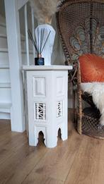 Marokaanse bijzettafels set van 2, Huis en Inrichting, Tafels | Bijzettafels, Minder dan 55 cm, Gebruikt, Boho, Overige vormen