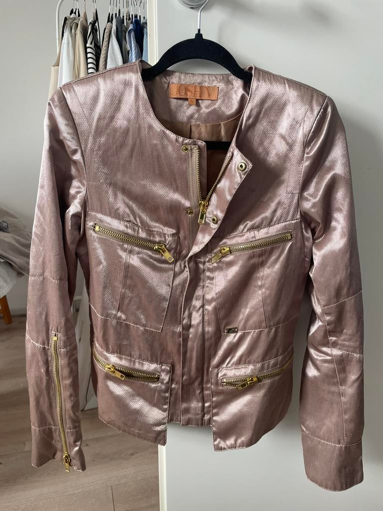 Gouden Josh V jasje, Ophalen, Zo goed als nieuw, Maat 38/40 (M)