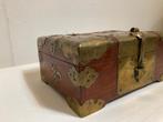 Oude kistjes met schilpaddensluiting, sieradendoos, geldkist, Antiek en Kunst, Ophalen