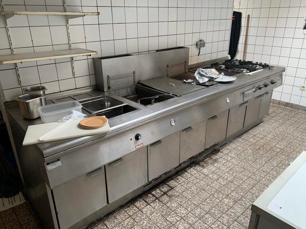 Gebruikte professionele rvs keukenapperatuur afzuig spoelbak, Huis en Inrichting, Ophalen, Gebruikt, Overige typen