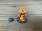 Handgeschilderde vuurelement - Dnd, Figuurtje(s), Ophalen of Verzenden, Geverfd, Nieuw
