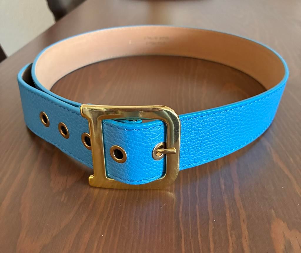 Riem ( nieuw - Italiaans Leer ), 3 tot 5 cm, Echt leder, Nieuw, Ophalen of Verzenden