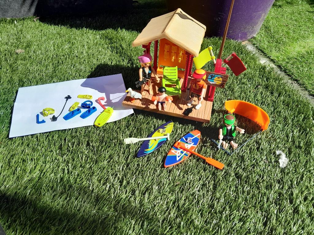 playmobil op vacantie, Kinderen en Baby's, Speelgoed | Playmobil, Ophalen of Verzenden, Zo goed als nieuw, Complete set