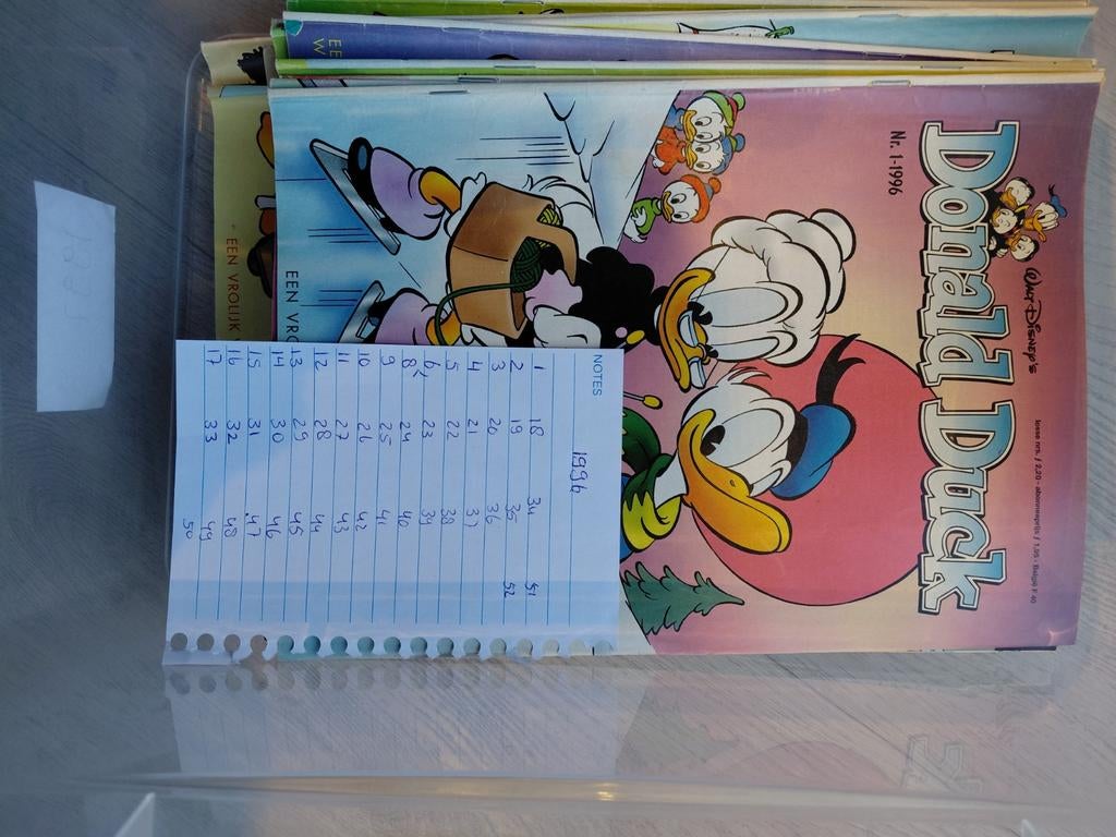 Donald duck 1996, Meerdere stripboeken, Ophalen of Verzenden, Gelezen