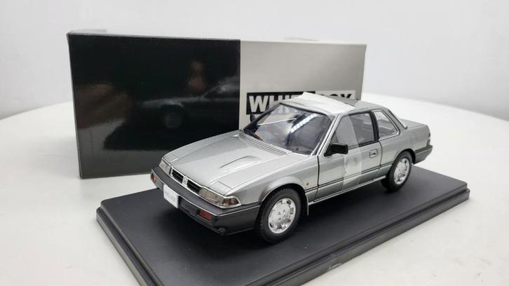 WhiteBox, Honda Prelude, grijs, 1985, Hobby en Vrije tijd, Modelauto's | 1:24, Nieuw, Auto, Overige merken, Ophalen of Verzenden