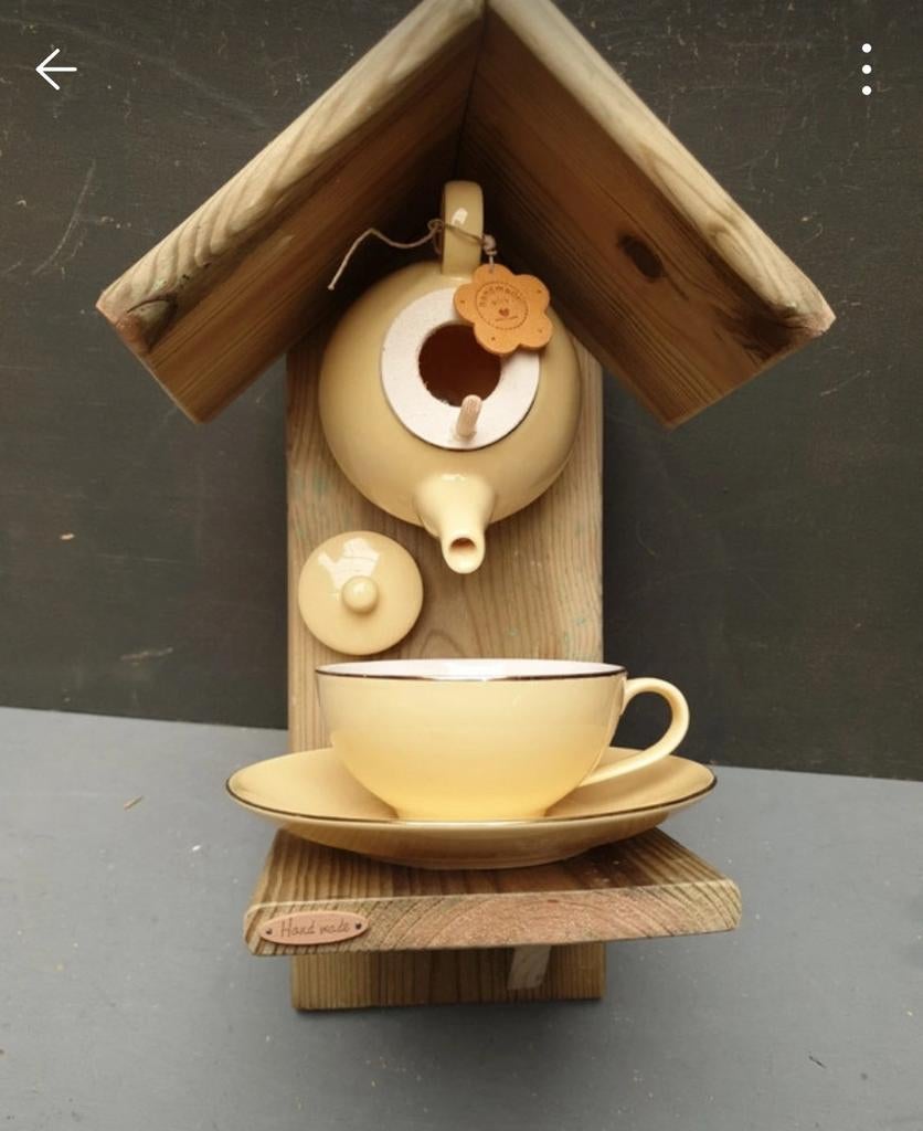 Moederdag  kado  vogel voederhuisje riverdale, Tuin en Terras, Ophalen of Verzenden