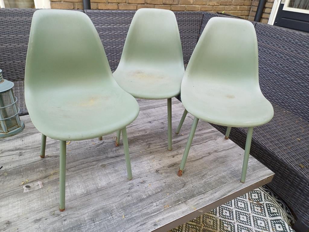 3 kinder stoeltjes, Ophalen, Gebruikt, Kunststof