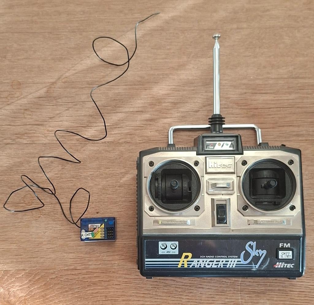35 Mhz RC zender Ranger III Sky + ontvanger, Ophalen of Verzenden, Zo goed als nieuw, Overige typen