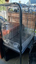 Papagaaien kooi, Dieren en Toebehoren, Ophalen, Gebruikt, Metaal, Vogelkooi
