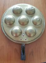 Geelkoperen poffertjespan, Ophalen of Verzenden