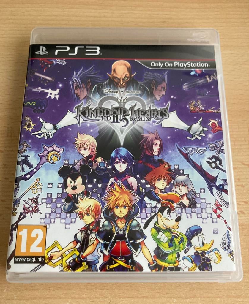Kingdom Hearts HD 2.5 Remix Playstation 3, 1 speler, Ophalen of Verzenden, Zo goed als nieuw, Role Playing Game (Rpg)