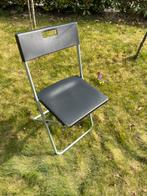 Klapstoel, Huis en Inrichting, Stoelen, Zwart, Klaptoel, Nieuw, Ophalen of Verzenden