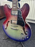 Epiphone ES-335 Figured Blueberry Burst, Muziek en Instrumenten, Ophalen, Zo goed als nieuw, Hollow body, Epiphone