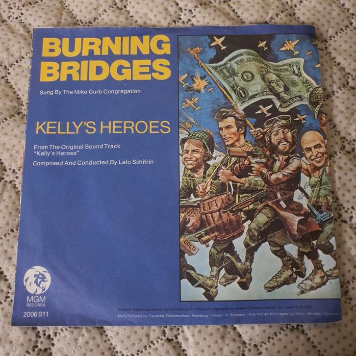 The Mike Curb congregation - Kelly's heroes, Cd's en Dvd's, Vinyl Singles, Gebruikt, Pop, Ophalen of Verzenden