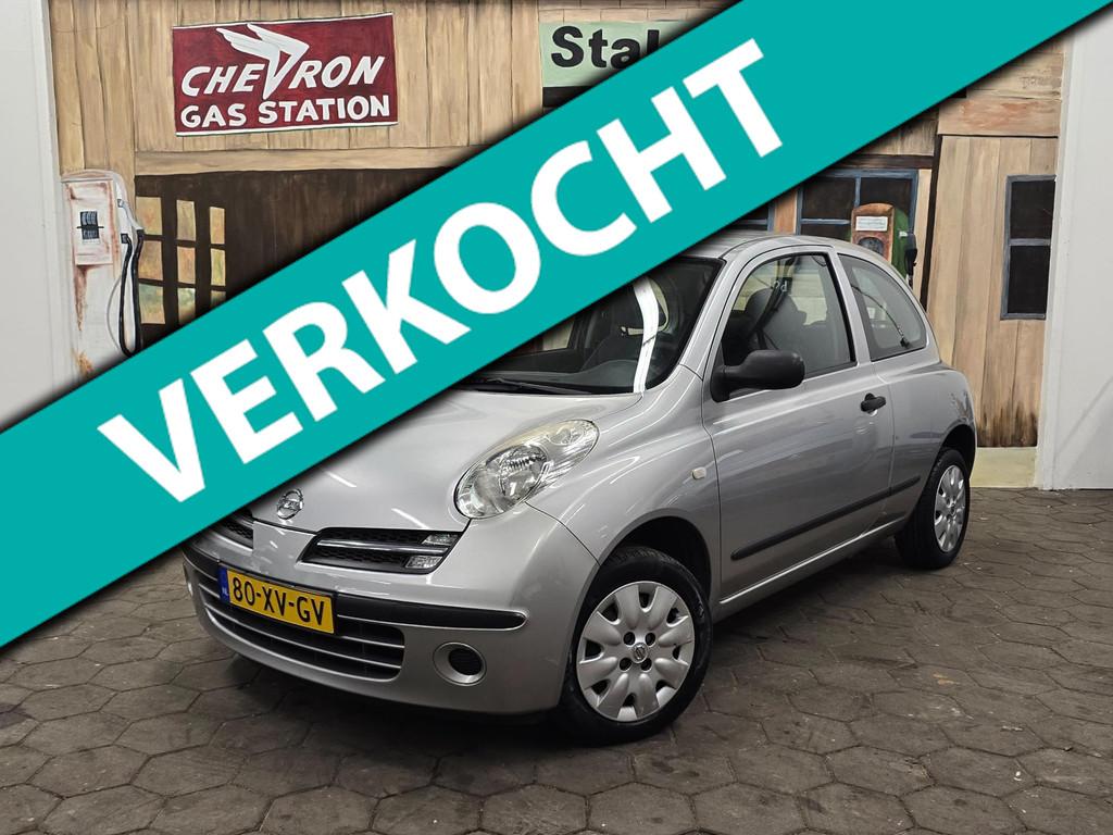 Nissan Micra 1.2 ELLE/AIRCO/N.A.P/, Voorwielaandrijving, Stof, Gebruikt, 4 cilinders