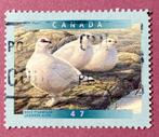 Canada gestempeld 142 => Vogels - Alpen Sneeuwhoen, Verzenden, Gestempeld, Dier of Natuur
