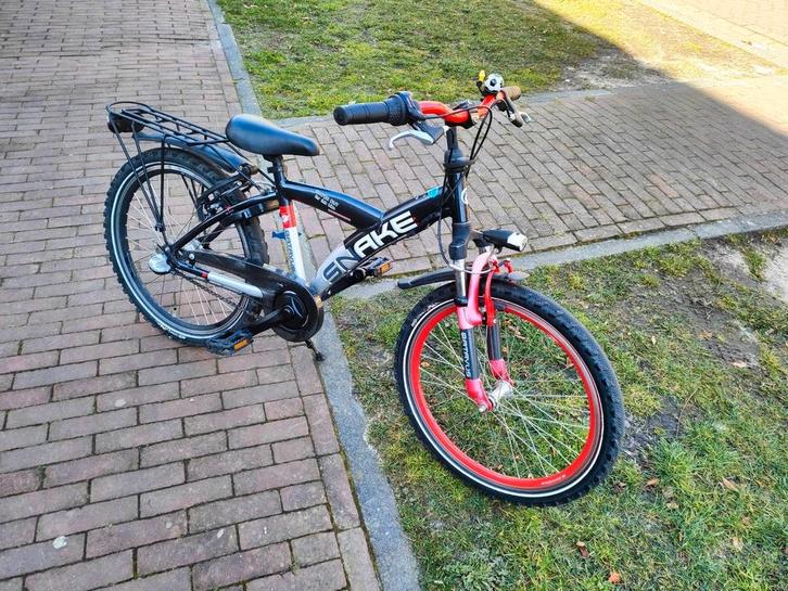 Batavus snake fiets 22 inch met 3 versnelling, Fietsen en Brommers, Fietsen | Jongens, Zo goed als nieuw, 22 inch, Handrem, Versnellingen