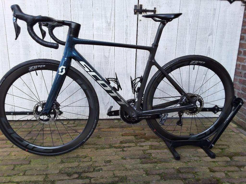 Scott Addict RC PRO zeer goed onderhouden maat 54 ( M ), Fietsen en Brommers, Fietsen | Racefietsen, 28 inch, Carbon, Zo goed als nieuw