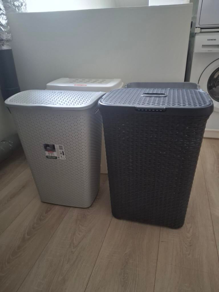 4 wasmanden curver, Ophalen of Verzenden