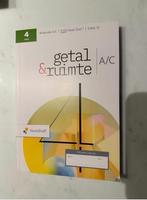 Getal & Ruimte – Wiskunde A/C | Deel 1 | Editie 13 | 4 vwo, Ophalen of Verzenden, Beta, Nieuw