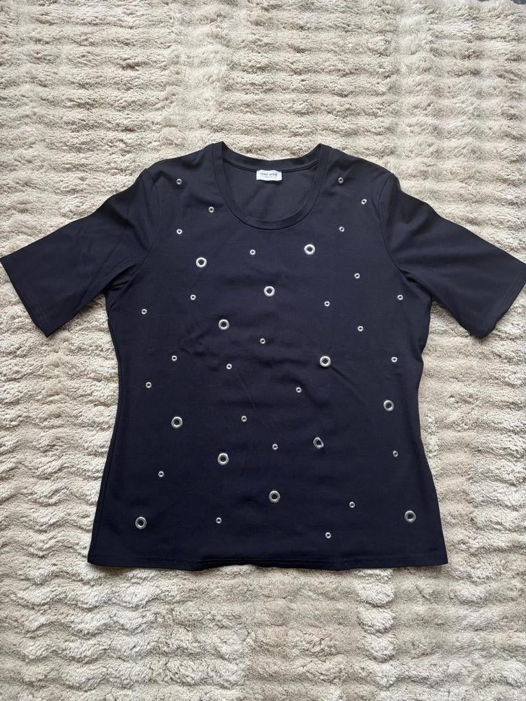 Gerry Weber damesshirt maat 40/42, Maat 38/40 (M), Blauw, Ophalen of Verzenden, Zo goed als nieuw