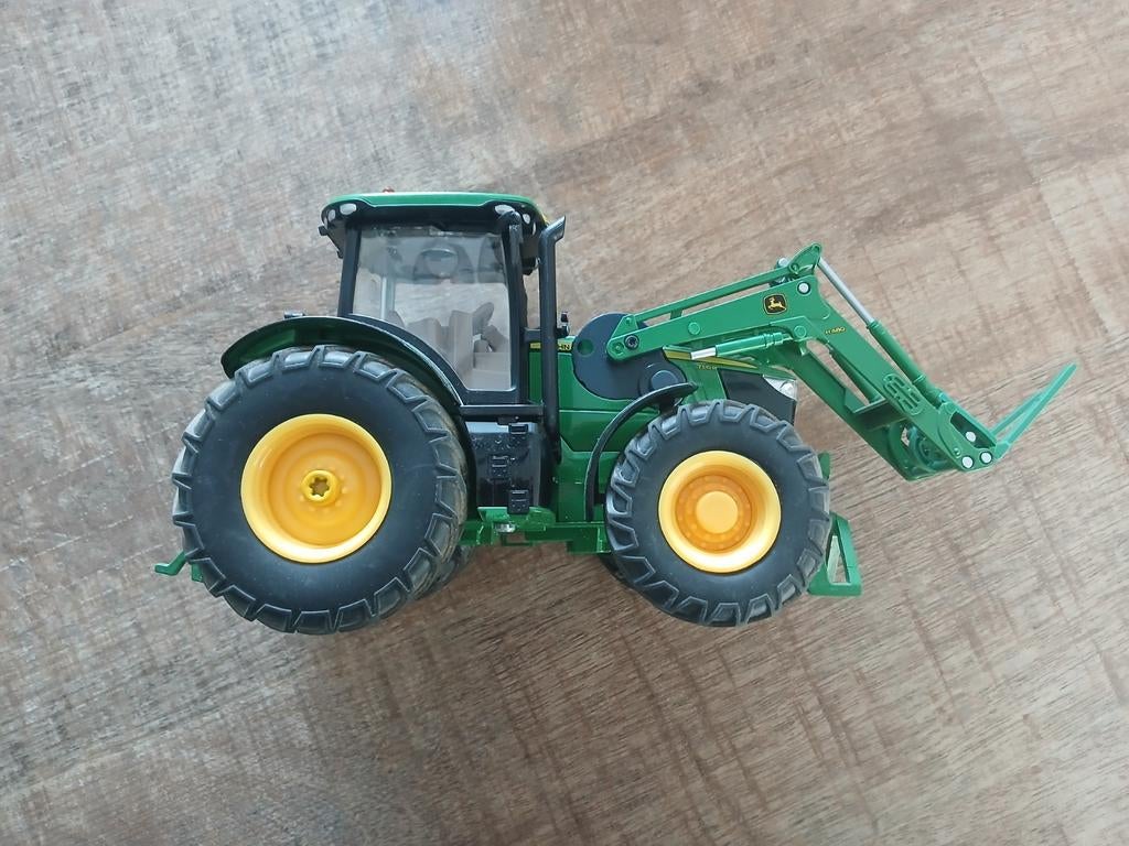 Siku Control Trekker 1:32 - John Deere met voorlader, Hobby en Vrije tijd, Overige merken, Gebruikt, 1:32 tot 1:50, Overige typen