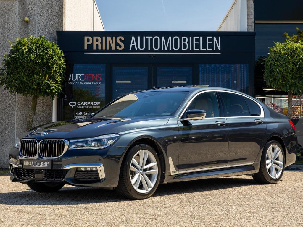 BMW 7-serie 750i xDrive B&W|Intgr.st|Softcl|Massage, Automaat, Stof, Gebruikt, 4395 cc