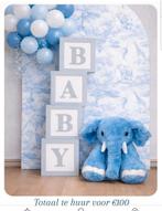 Complete backdrop te huur voor babyshower, Ophalen, Zo goed als nieuw, Geboorte of Huwelijk