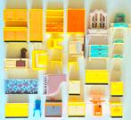 Koopje! 30 vintage poppenhuis meubels Jean W.Germany, Ophalen of Verzenden, Gebruikt, Gebruiksvoorwerp