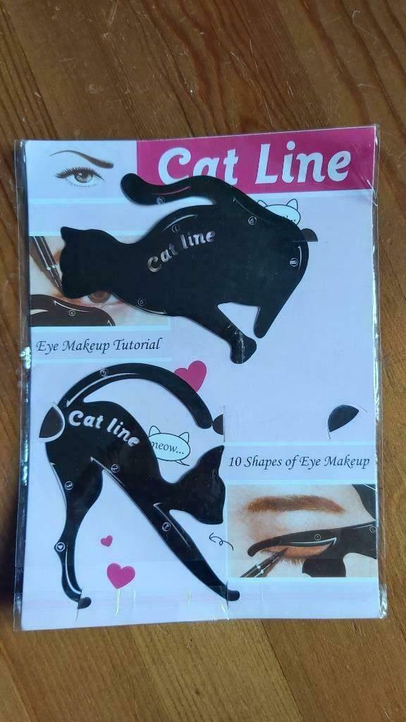 Cat line cat eye make-up tool, Ogen, Zwart, Nieuw, Ophalen of Verzenden